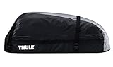 Thule Ranger 90, Coffre de toit pliable pour un rangement aisé.